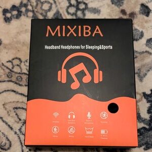 Brand New Mixiba Headband Headphones for Sleeping & Sports